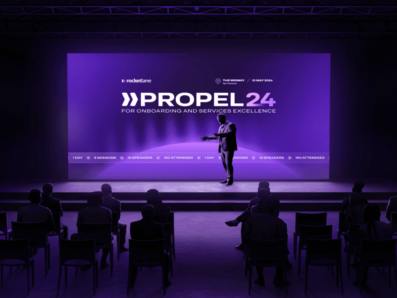 Propel 24 event stage design